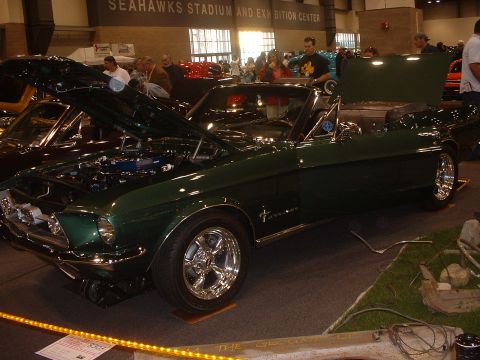 1999 Ford Crown Victoria - '67 Mustang.