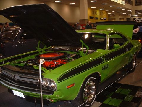 1999 Ford Crown Victoria - '72(?) Dodge Chalenger with the 440.