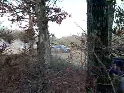 2001 Ford Focus - Subaru WRX in action-2004 100aw rally