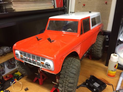 1989 Ford Bronco - This is a model of a Ford Bronco, not a real vehicle.