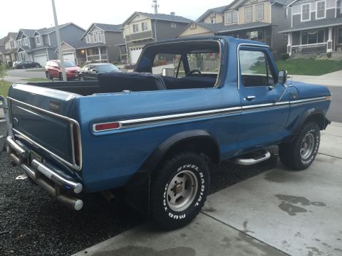1979 Ford Bronco - Top off for the first time in 10+ years