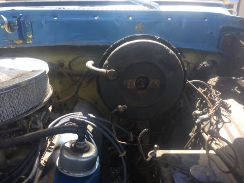 1979 Ford Bronco - Replacing the booster and master.