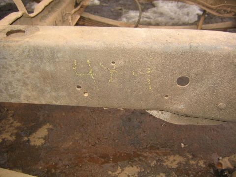 1978 Ford Bronco - Marking from factory?