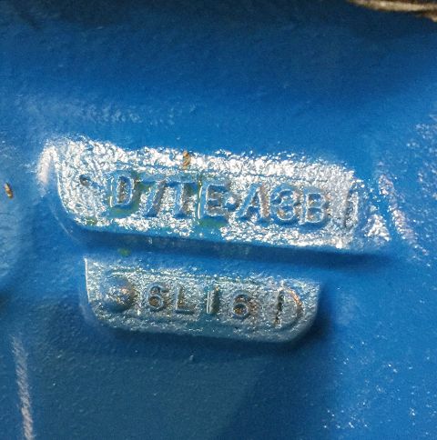 1978 Ford Bronco - Part with casting numbers D7TE-A3B and 6L16D, likely from a Ford vehicle.
