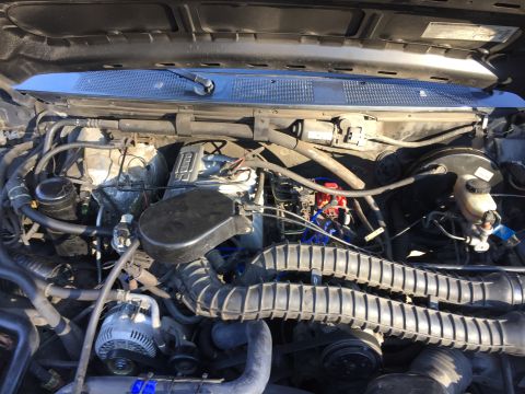1995 Ford Bronco - Stock 5.8l summit ignition wires and msd coil