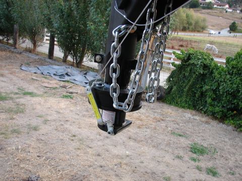 1973 Ford Ranchero - Cable dose not pull handle all the way to vertical position to unlatch this is as far as the cable will pull it, Will have to try reroute t…
