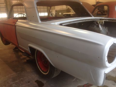 1964 Ford Fairlane - This 1964 Ford Fairlane is undergoing bodywork and priming.