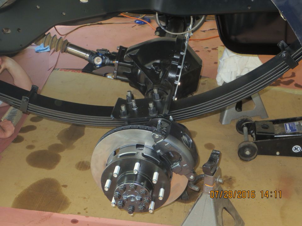 finished shot of the axle