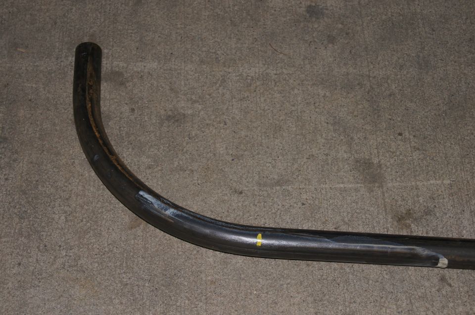 Its a work out but it makes a nice bend in our 1 3/4" dom .120 wall tube.