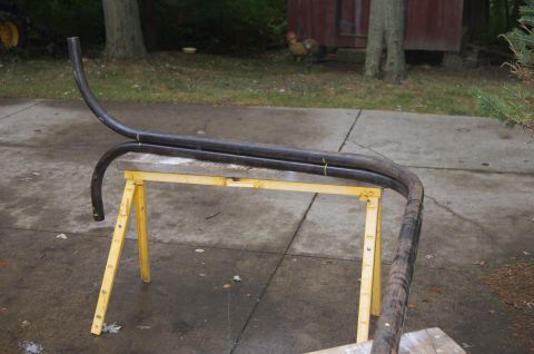 1979 Ford Bronco - Side tubes bent up but need fit and notched.