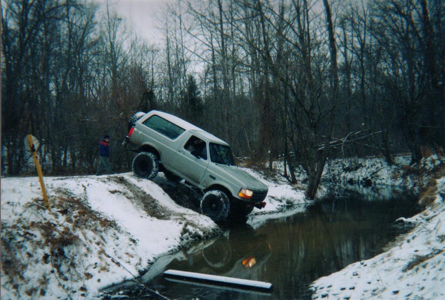 Fun creek crossing.