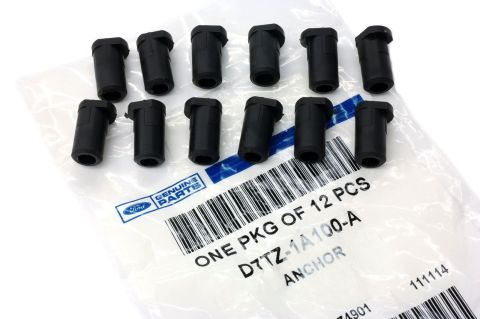 1983 Ford Bronco - Anchors for '83-96 Aluminum & alloy wheel center cap screws D7TZ1A100A