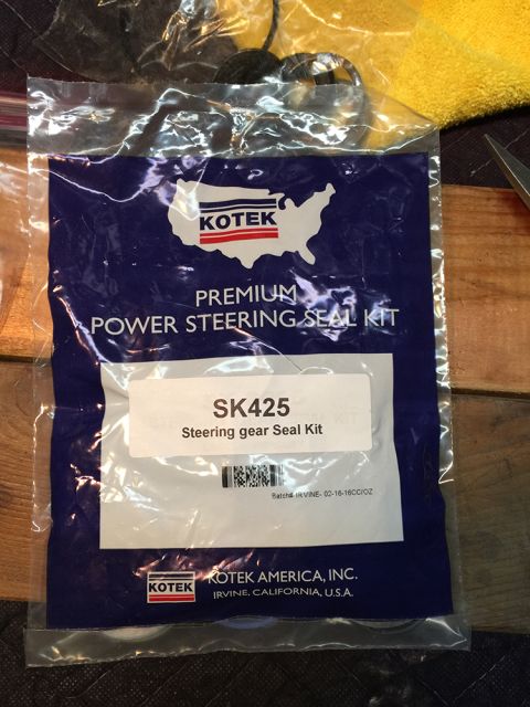 1978 Ford Bronco - A sealed plastic bag contains a KOTEK Premium Power Steering Seal Kit, model SK425. The packaging includes the KOTEK logo, an outline of th…