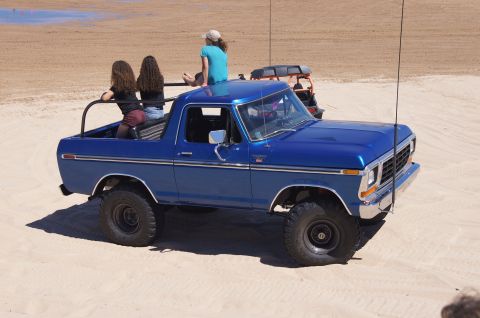 1979 Ford Bronco - Watching the action on the dunes.