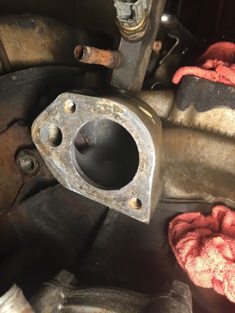 1989 Ford Bronco - look at how clean the coolant passages are in the intake manifold! i was shocked myself.