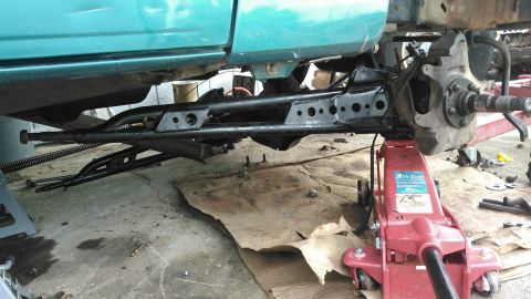 1996 Ford Bronco - installed the extended radius arm