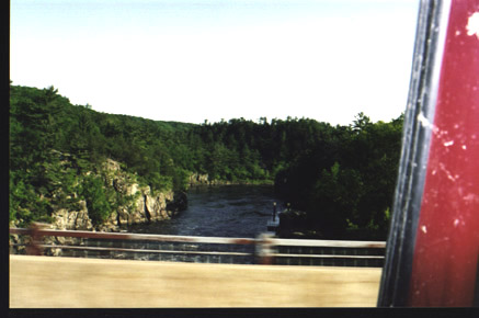 1991 Ford Bronco - One of the views on the way to Dresser. The camera man was a little slow on snapping the pics...