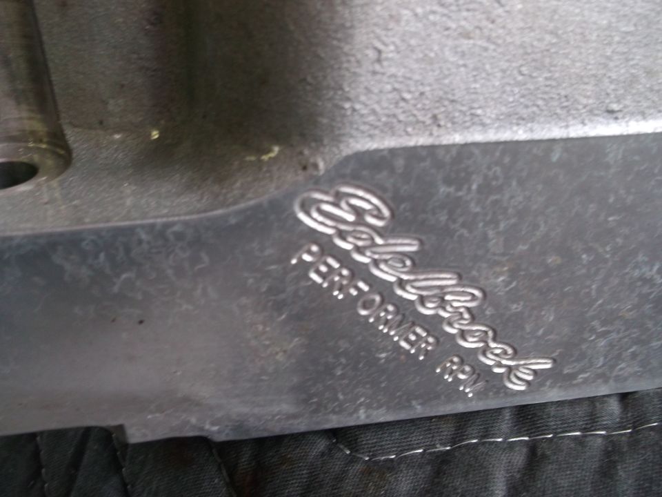 Edelbrock Performer RPM engine part