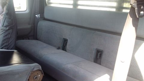 1996 Ford F-250 - The 92 did not have that upper cushion above rear seat...