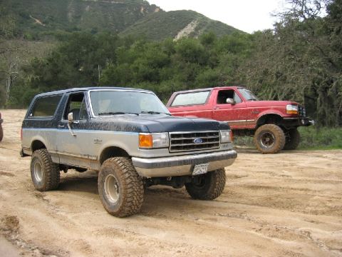 1989 Ford Bronco - me and jojo