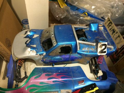 1989 Ford Bronco - This is a remote control car body, not a 1989 Ford Bronco.