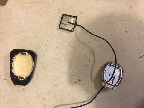 2013 Ford Taurus - Stock antenna housing with NGHA1 parts. Make sure you keep the small thin metal plate that goes on the top side of the antenna chip. NOTE:…
