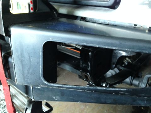 1988 Ford Bronco - Front bumper assembly detail, likely from a truck or SUV.