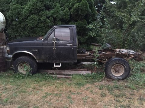1995 Ford Bronco - 1993 F350 Donor rig