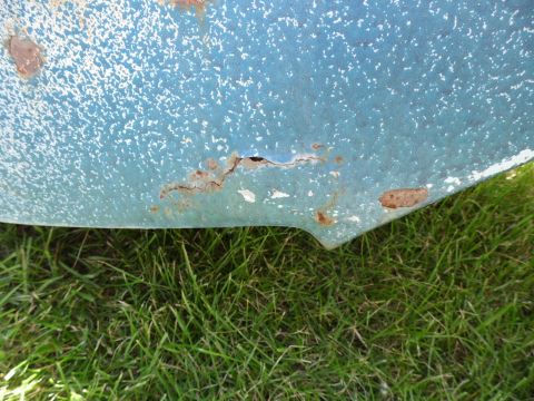 1950 Ford F2 - Left Fender Rust