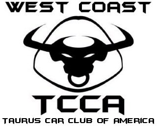 2002 Ford Taurus - This image displays the logo for the Taurus Car Club of America, including their website.