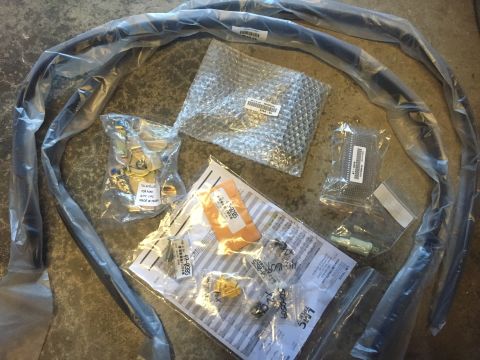 1979 Ford Bronco - Tailgate parts and new headlamp lens