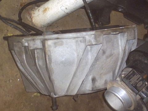 1991 Ford Crown Victoria - This is a close-up view of a transmission bell housing, not a 1991 Ford Crown Victoria.