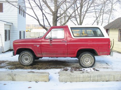1981 Ford Bronco “Big Red”