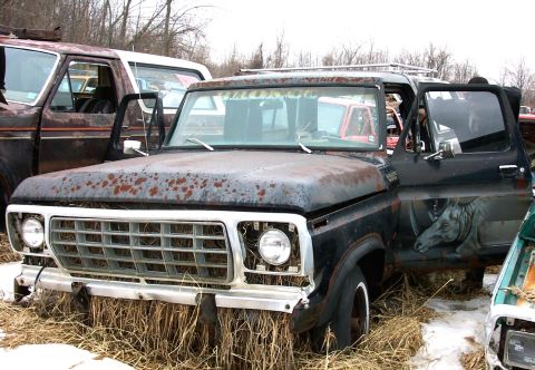 1978 Ford Bronco - Shagadelic custom w/sliders