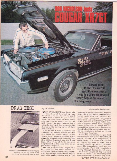 1968 Mercury Cougar