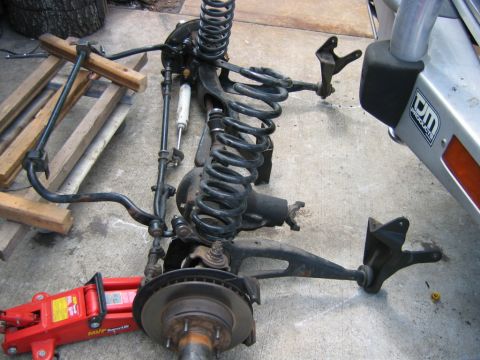 1992 Ford Bronco - TTB completely removed.