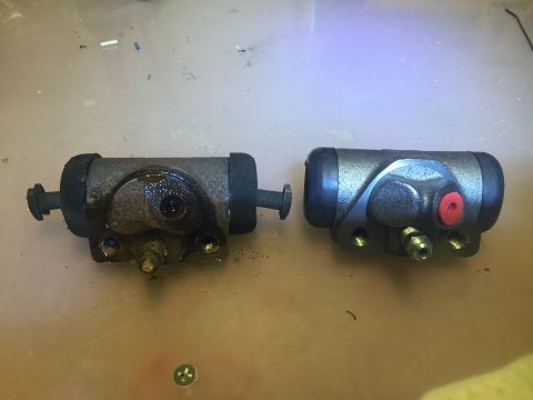 1978 Ford Bronco - Old vs. New Driver side