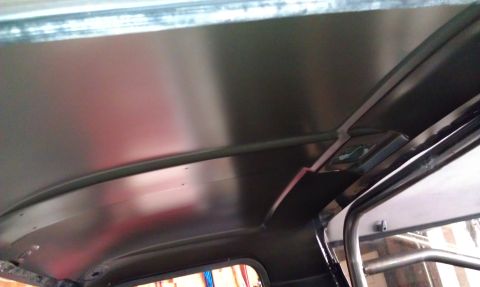 1995 Ford Bronco - Headliner replace, minus the headliner.