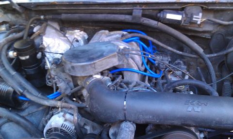 1995 Ford Bronco - Installed silicon vacuum lines, fixed my A/C air direction problem.