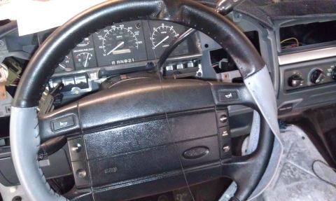 1995 Ford Bronco - Wheelskins steering wheel wrap