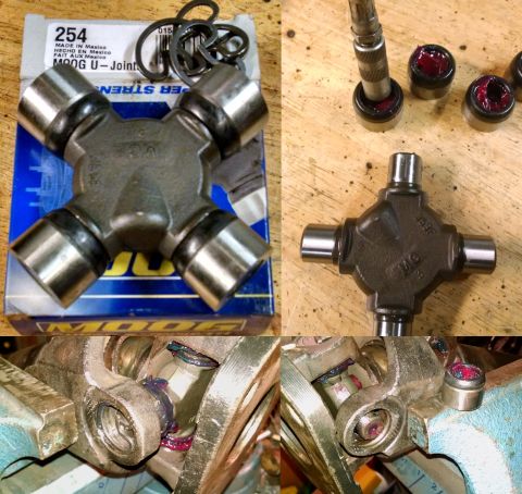 1983 Ford Bronco - The best way I know to prevent needles from dropping into or out of the cups when hammering a cap on is to preload the cap with grease. It'…