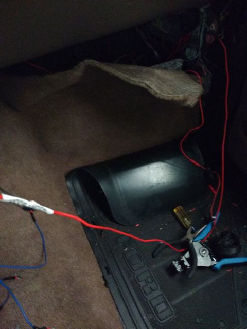 1996 Ford Bronco - Then I ended up using a door jam switch to power my interior and runningboard lights in position 1.