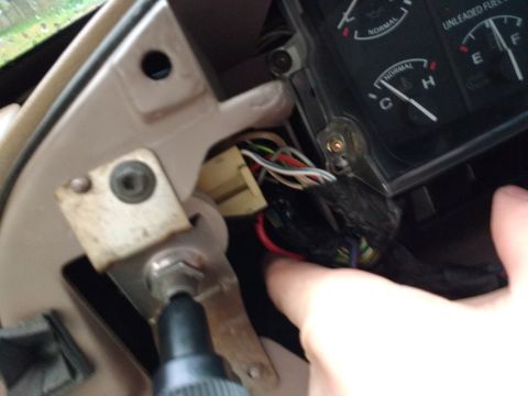 1996 Ford Bronco - My Visor lights were powered by the sidemarkers being turned on in swich position 1.