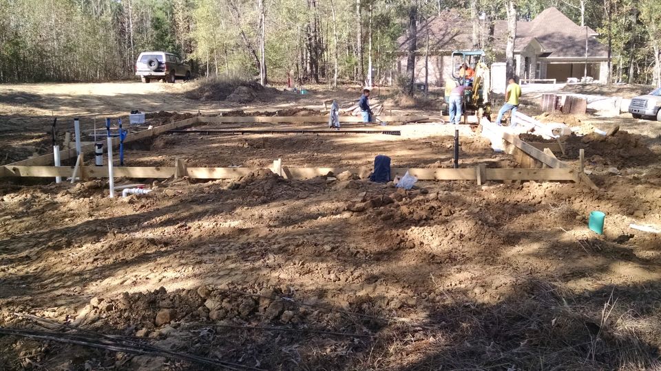 The green pipe is a valve box for future expansion of my water system.