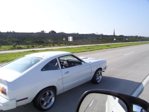 1978 Ford Mustang II - On the way to the paint booth