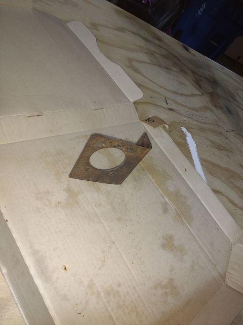 1996 Ford Bronco - My hitch connector bracket was never bolted properly and was beginning to rust pretty bad so I painted it too.