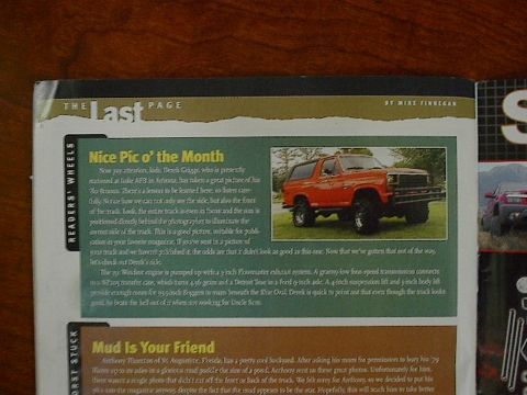 1984 Ford Bronco - February 04' OFFROAD Mag.