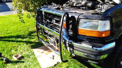 1996 Ford Bronco - Go Rhino 3315c for anyone wondering. IF you're looking to get one, buy from ebay and be patient to look for a nice sale. Got mine for $210…