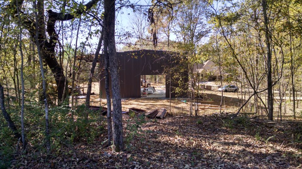 The pile in the foreground is the mezzanine, which I'll put up later.