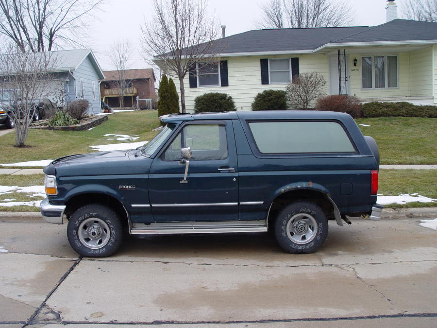 1995 Ford Bronco “1995 Bronco XLT”